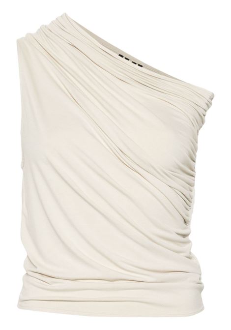 Top monospalla pillar in beige Entire Studios - donna